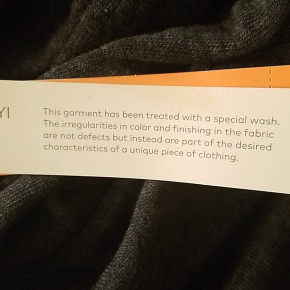 Colsie Women's Gray Butter French Terry Cropped Hooded Sweatshirt Size 3X - Picture 5 of 5